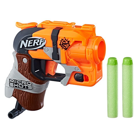 NERF Zombie Strike Micro Shots Hammershot Dart Gun | eBay